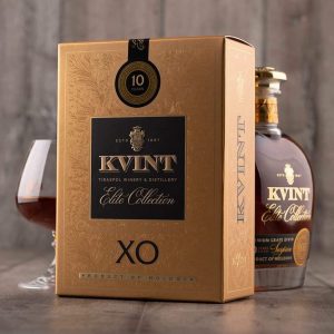 Brandy KVINT 10Y Surprise Limited Edition ZLATÁ výraznější chuť