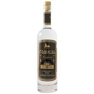 Vodka Evening Gomel (Original bottle+metallized label)
