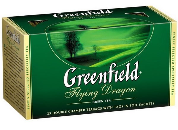 Čaj zelený Greenfield Flying Dragon 25*2g